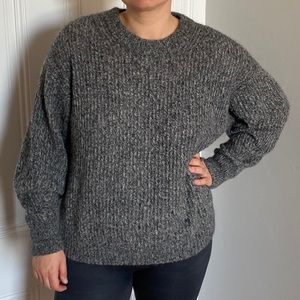 Oversized alpaca Everlane sweater